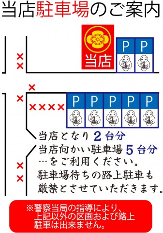 駐車場のご案内